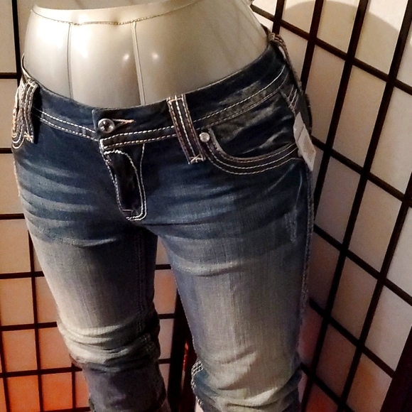 Rock revival  capri shorts size 27 - Picture 4 of 8